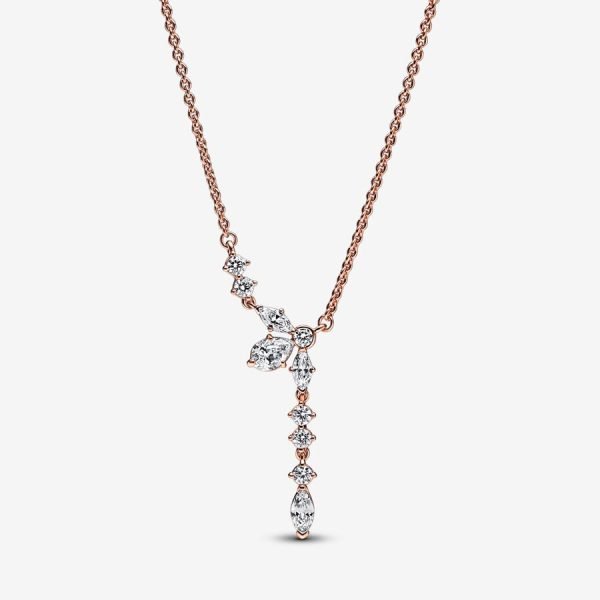 New S925 Sterling Silver Disney Cinderella's Carriage Collier Necklace Ladies DIY Jewelry - 图片 3