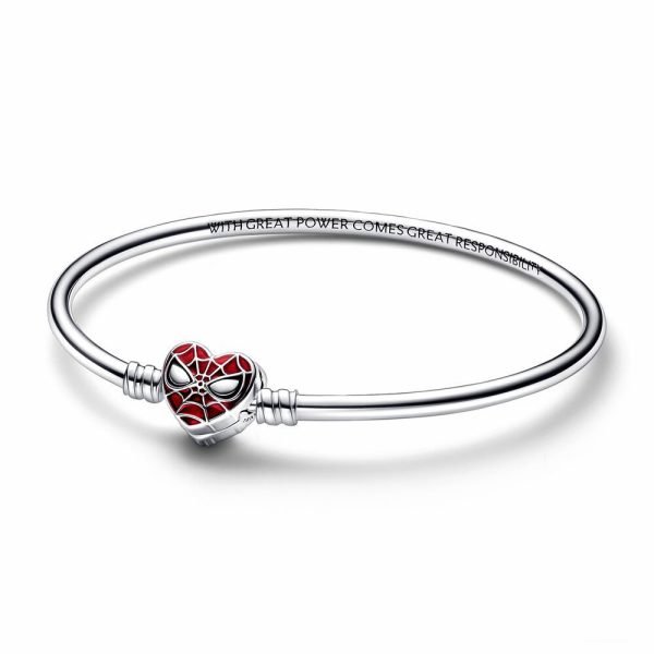 New S925 Sterling Silver Spider And Thief Buckle Women's Gift Bracelet DIY Jewelry - 图片 3