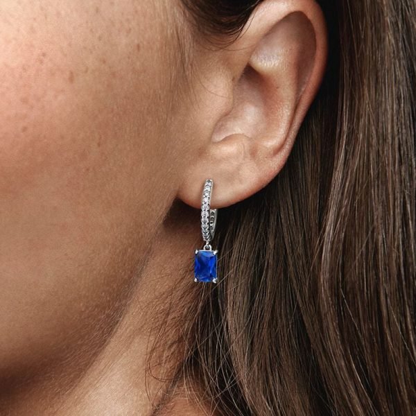 New Fashion Inlaid Sparkling Love Zircon Women's Original Logo Sun Moon Daisy Earrings For Girlfriend and Family Holiday Gifts Jewelry - 图片 7