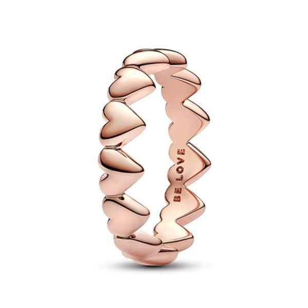 New Fashionable Sparkling Meteor Opening Original Logo Love Crown Ring Suitable for Girlfriends and Family Holiday Fashion Jewelry Gifts - 图片 2