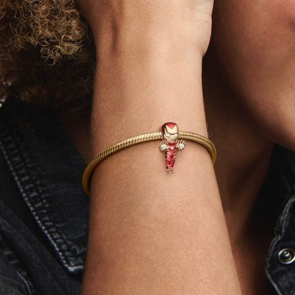 New Creative Marvel Hero Women's Logo Super Hero Star League Charm Gift for For and Family Holiday Gift Bracelet Jewelry - 图片 3