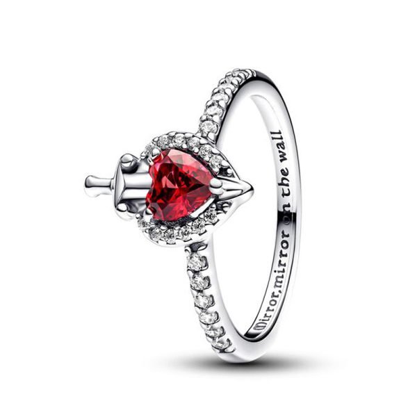 New Fashionable Sparkling Meteor Opening Original Logo Love Crown Ring Suitable for Girlfriends and Family Holiday Fashion Jewelry Gifts - 图片 6
