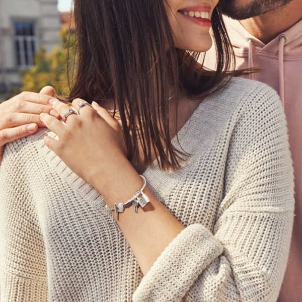 Creative Women's Heart shaped Padlock Original Logo Good Luck Rabbit Charm For Girlfriends and Relatives Holiday Gift Bracelet Jewelry - 图片 7