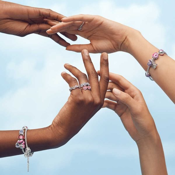 New Creative Three Color Violet Women's Original Logo Caterpillar Crown Charm For Girlfriends and Relatives Holiday Gift Bracelet Jewelry - 图片 5