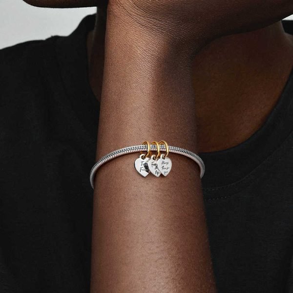 Creative Women's Heart Wings Original Logo Butterfly Charm Gift for Girlfriend and Family Holiday Gift Bracelet Jewelry - 图片 7
