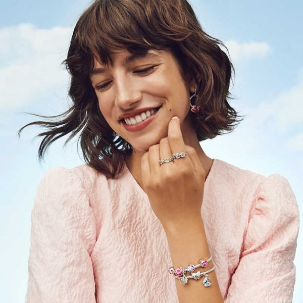 New Creative Three Color Violet Women's Original Logo Caterpillar Crown Charm For Girlfriends and Relatives Holiday Gift Bracelet Jewelry - 图片 7
