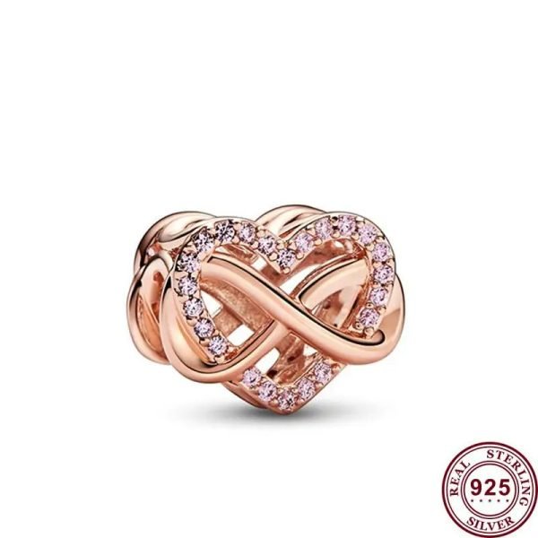 Creative Galaxy Meteor Women's Original Logo Eternal Love Heart Charm For Girlfriends and Relatives Holiday Gift Bracelet Jewelry - 图片 2