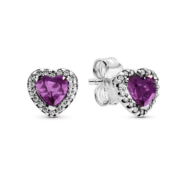 Creative New Arrow Heart piercing Women Shining Love Heart Original Logo ME Earrings Girlfriend Fashion Festival Gift Jewelry - 图片 2