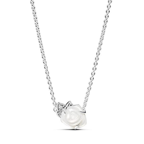 New Creative Arrow, Heart piercing Women's Sparkling Love Heart Rose Original Logo Necklace, Girlfriend Fashion Festival Gift - 图片 4