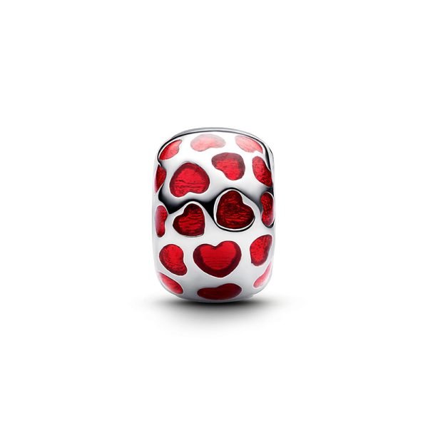 New 925 Silver LOVE Series Women's Love Rose Logo Charm Jewelry Suitable for Pandora Bracelet Necklace Fashion Festival Gift - 图片 2