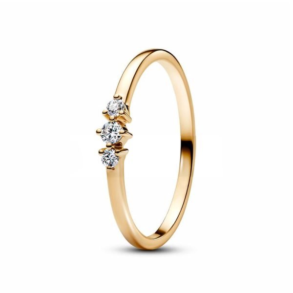 New Creative Women's Sparkling Double Heart Original Standard Ring Girlfriend Fashion Festival Gift - 图片 2
