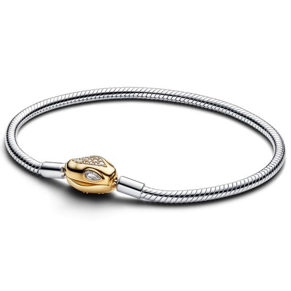 New S925 Pure Silver Winter New Snake Women's Gift Bracelet DIY Jewelry - 图片 2