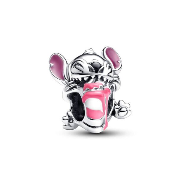 Creative Love Heart Balloon Mermaid Fashion Minnie Original Logo Charm Suitable Pandora Bracelet Necklace - 图片 3