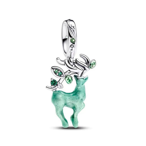 Creative Love Heart Balloon Mermaid Fashion Minnie Original Logo Charm Suitable Pandora Bracelet Necklace - 图片 6